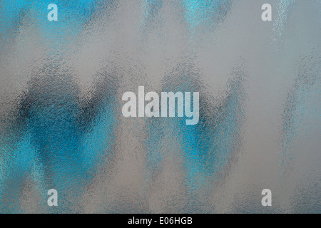 Abstract of stippled glass window Stock Photo