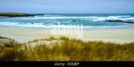 Beach at Baleloch, North Uist, Outer Hebrides, Scotland Stock Photo