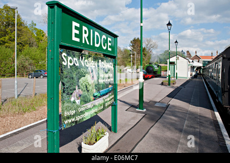 Eridge Station, on the Spa Valley Railway, Stock Photo