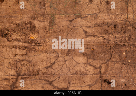 Old cement wall texture with cracks Stock Photo