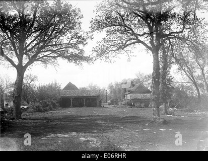 Camp de Labat, Caylus, mai 1900 Stock Photo