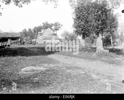 Camp de Labat, Caylus, octobre 1897 Stock Photo