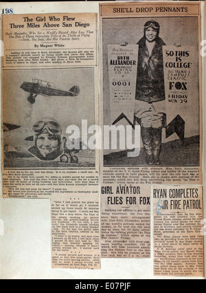 Ruth Alexander was a pioneering female aviator, known for her ...