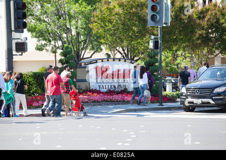 Aerial view of Westfield Valley Fair mall  San jose california, Valley  fair mall, Visit santa