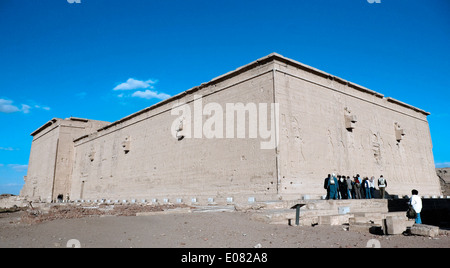 Egypt,Dendera,Ptolemaic temple of the goddess Hathor. Stock Photo
