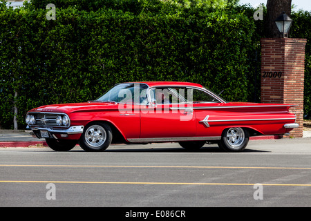 A 1960 Chevy Impala Stock Photo