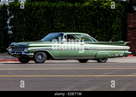 A 1959 Chevy Impala Stock Photo