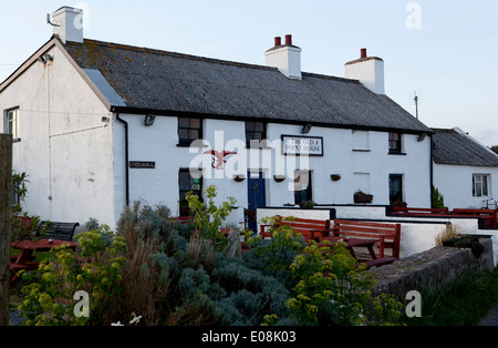 The Old Point House pub in Angle Pembrokeshire. Stock Photo