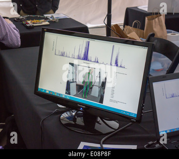 NYU-Polytechnic School of Engineering's second annual Research Expo in Brooklyn's 'Tech Triangle' in New York Stock Photo