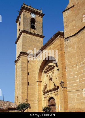 Spain. La Rioja. Casalarreina. Church of San Martin. 16th-17th centuries. Stock Photo