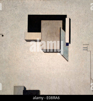 Proun 1 C 1919 El Lissitzky 1890 -1941  Russian Russia Stock Photo