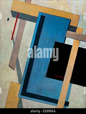 Proun 4 B 1919-20 El Lissitzky 1890 -1941  Russian Russia Stock Photo