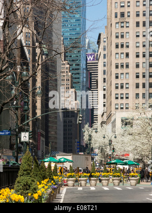 Herald Square Park, NYC Stock Photo
