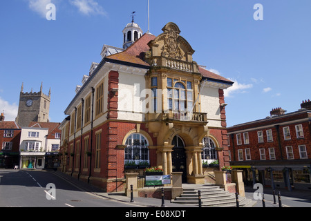 The Town Hall, Marlborough, Wiltshire, England, UK Stock Photo