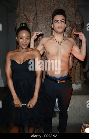 London, UK. 6th May 2014.  'Nicky Butler' Egyptian / Celtic Style Jewellery collection launch party at the British Museum in Lo0ndon. Photo by See Li/Alamy Live News Stock Photo