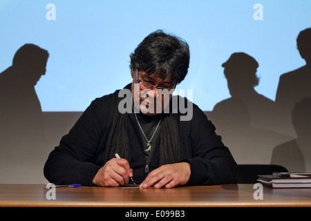 Chilean writer Luis Sepulveda (born in 1949) photographed at 2013 Torino  Book Fair Stock Photo - Alamy