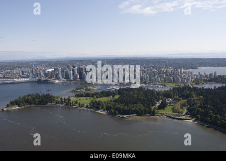 Canada, Vancouver, Stanley Park and Coral Harbour Stock Photo