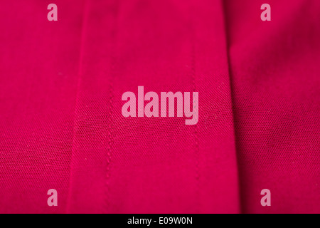 Red Velvet Cloth Texture Close Up Stock Photo