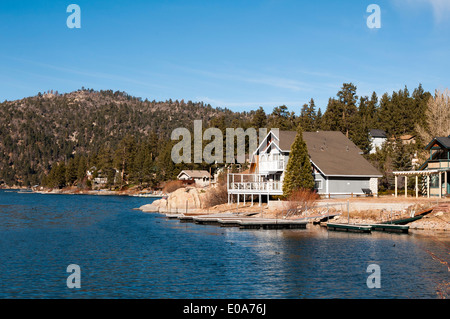 Big Bear Lake, California, USA. Stock Photo