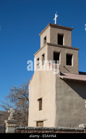 El Santuario de Guadalupe, an old mission church built in 1781. Stock Photo