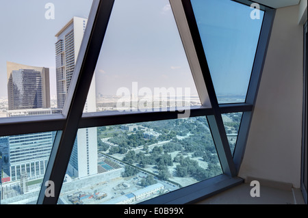 amazing interior of bright and modern empty room Stock Photo