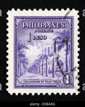 Filipino postage stamp Stock Photo