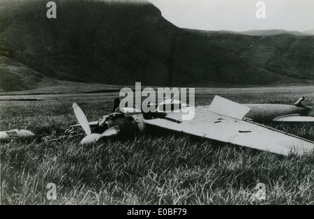 The Mitsubishi A6M Zero, also known as the Akutan Zero, was a Japanese ...