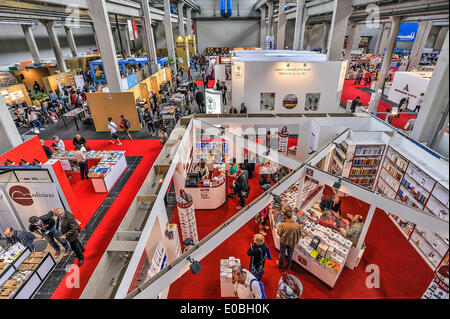 Italy Piedmont Turin 27th International Book Fair  8th May 2014 Stock Photo