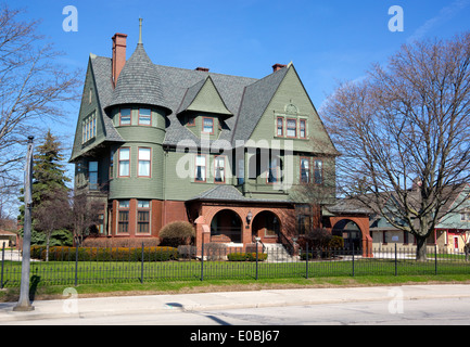 Rahr-West Art Museum Manitowoc Wisconsin Stock Photo