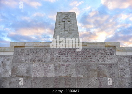 Twelve Tree Copse Cemetery in Gallipoli, Turkey Stock Photo