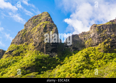 Kalalea Mountains, Kauai, Hawaii, USA Stock Photo