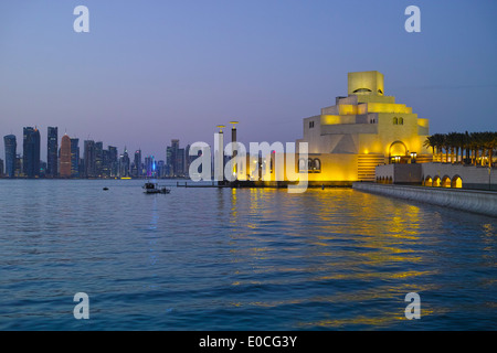 Doha. Qatar. Museum of Islamic Art designed by I.M.Pei. Stock Photo