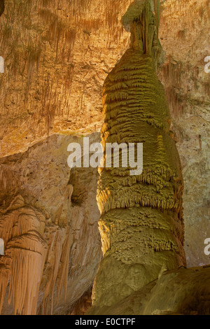 Carlsbad Cavern, Cave, Carlsbad Caverns National Park, UNESCO World Nature Site, New Mexico, USA, America Stock Photo