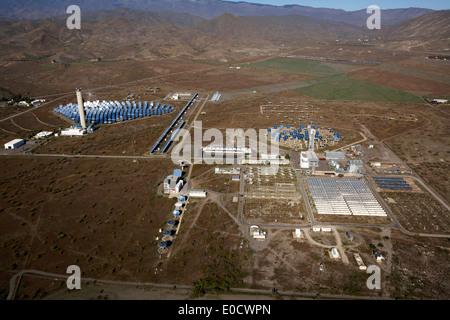 Aerial photo PSA, Plataforma Solar de Almeria, center for the research ...
