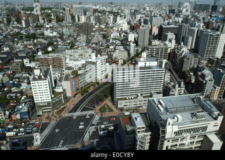 Tokyo, Japan. 11th May, 2014. Medium-rise and low-rise residences and office buildings in Tokyo May 9, 2014. © Hitoshi Yamada/NurPhoto/ZUMAPRESS.com/Alamy Live News Stock Photo