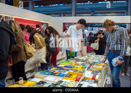 Turin, Piedmont, Italy. 09th May, 2014. Lingotto Fair 27th International Book Fair  9th May 2014. Credit:  Realy Easy Star/Alamy Live News Stock Photo