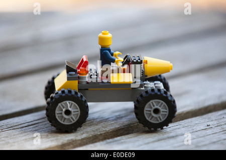 TractoBrick», un tracteur en briques Lego au livre des records