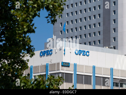 OPEC Zentrale, Wien, Österreich - OPEC headquarters, Vienna, Austria Stock Photo