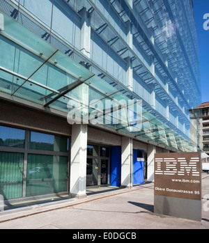 IBM Firmengebäude, Wien, Österreich - IBM Building, Vienna, Austria Stock Photo