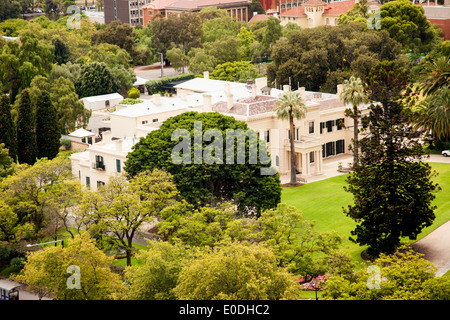The grounds of Government House in Adelaide Australia Stock Photo