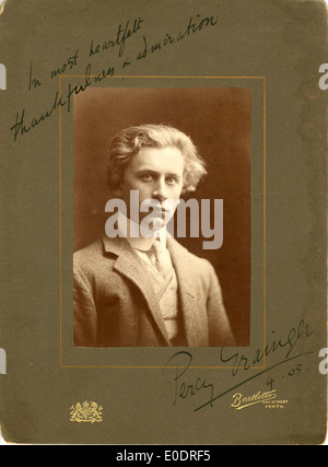 Percy Grainger portrait Stock Photo