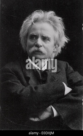 [Edvard Grieg portrait] Stock Photo