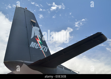 tailplane detail of Spartan MC-27J Stock Photo