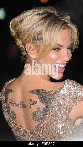 London, UK, UK. 7th Oct, 2013. Sarah Harding attends the Pride of Britain awards at Grosvenor House, on October 7, 2013 in London, England. © Ferdaus Shamim/ZUMA Wire/ZUMAPRESS.com/Alamy Live News Stock Photo