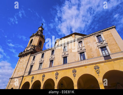 Iglesia de San Nicolas - Church on Arenal Square in Bilbao, Biscay, Basque Country, Spain Stock Photo