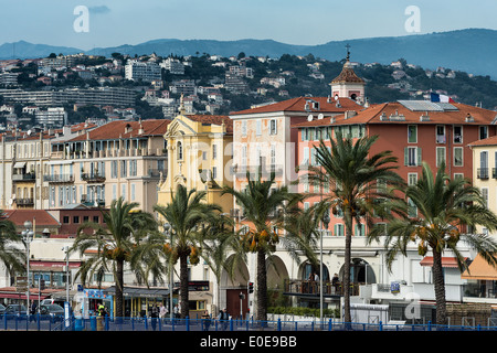 Quai de Etats-Unis, Nice, French Riviera, Côte d'Azur, France, Europe Stock Photo