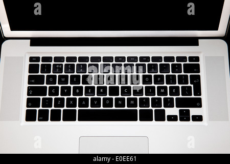 Computer keyboard with word spelled out Cyber crime Stock Photo