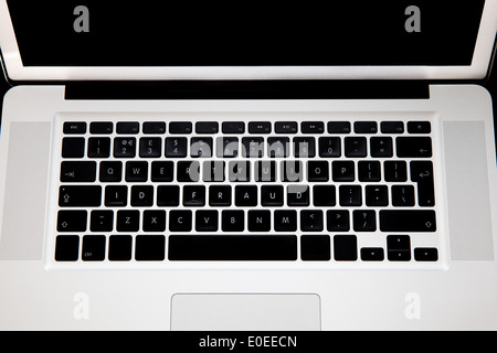 Computer keyboard with word spelled out, I.D. Fraud Stock Photo