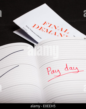 Pay day loan concept shot Stock Photo