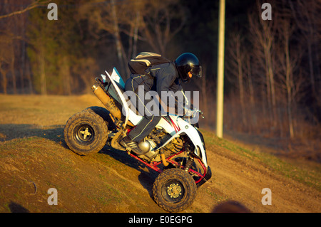 ATV Yamaha Raptor 350 Stock Photo